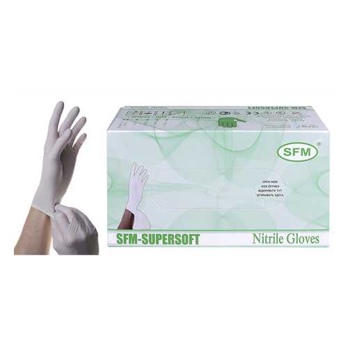 Перчатки медицинские SFM Hospital Products SUPERSOFT L фиолетовый 100 пар в АСНА