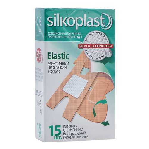 Пластырь Silkoplast Elastic 15 шт. в АСНА