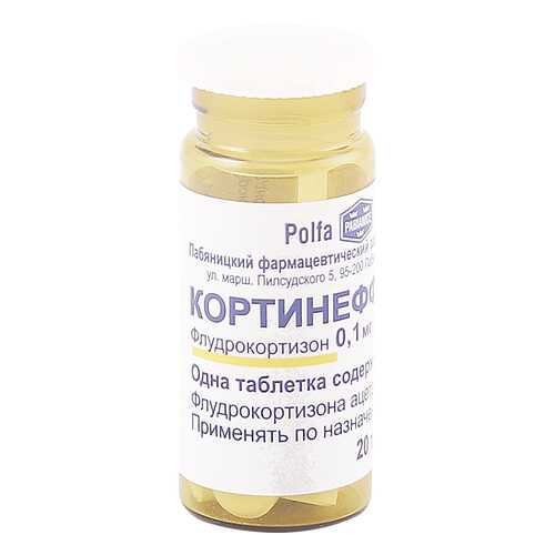 Кортинефф таблетки 0,1 мг 20 шт. в АСНА