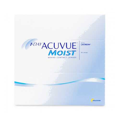 Контактные линзы 1-Day Acuvue Moist 90 линз R 9,0 +5,50 в АСНА