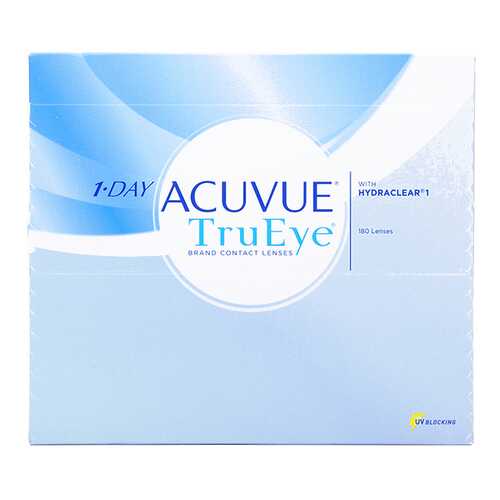 Контактные линзы 1-Day Acuvue TruEye 180 линз R 8,5 -2,50 в АСНА