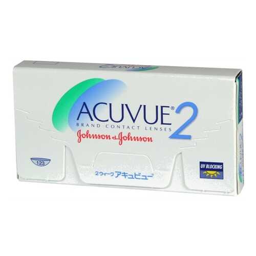 Контактные линзы Acuvue 2 6 линз R 8,3 -9,50 в АСНА