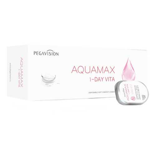 Контактные линзы Aquamax 1 Day Vita 30 линз R 8,6 -6,50 в АСНА