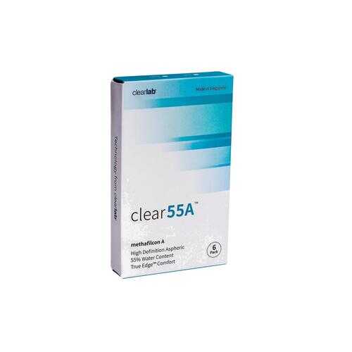 Контактные линзы ClearLab Clear 55 A 6 линз R 8.7 -02,50 в АСНА