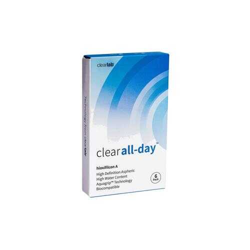 Контактные линзы ClearLab Clear All-Day 6 линз R 8.6 -01,25 в АСНА