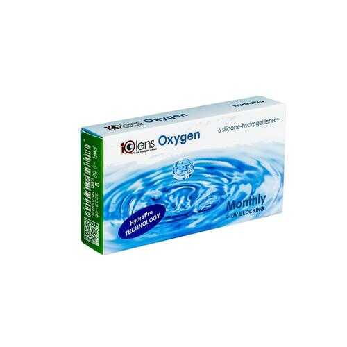 Контактные линзы IQlens Oxygen 30 линз R 8.7 -00,50 в АСНА