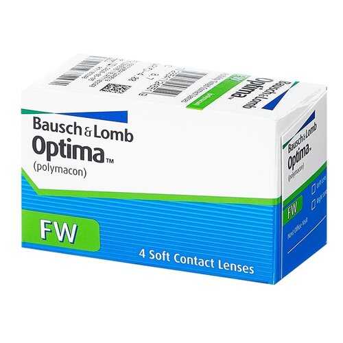 Контактные линзы Optima FW 4 линзы R 8,4 -1,50 в АСНА