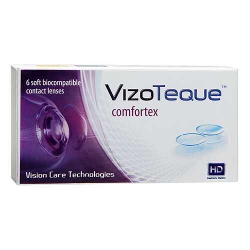 Контактные линзы VizoTeque Comfortex 6 линз R 8,6 -5,50 в АСНА