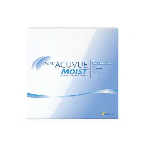 Контактные линзы 1-Day Acuvue Moist for Astigmatism 90 линз -5,50/-0,75/90 в АСНА