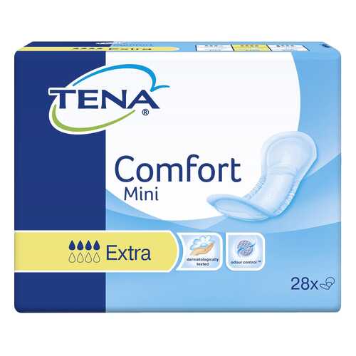 Урологические прокладки для женщин, 28 шт. Tena Comfort Mini Extra в АСНА