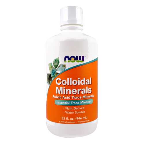 Минеральный комплекс NOW Colloidal Minerals 946 г натуральный в АСНА