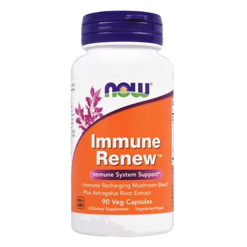 Добавка для иммунитета NOW Immune Renew 90 капс. натуральный в АСНА