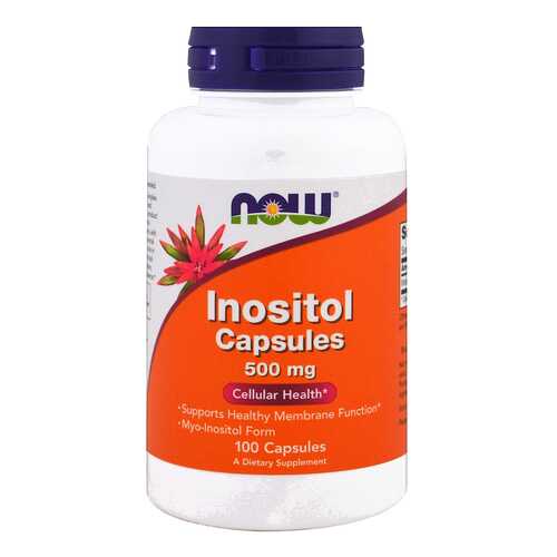 Inositol Capsules NOW капсулы 100 шт. в АСНА